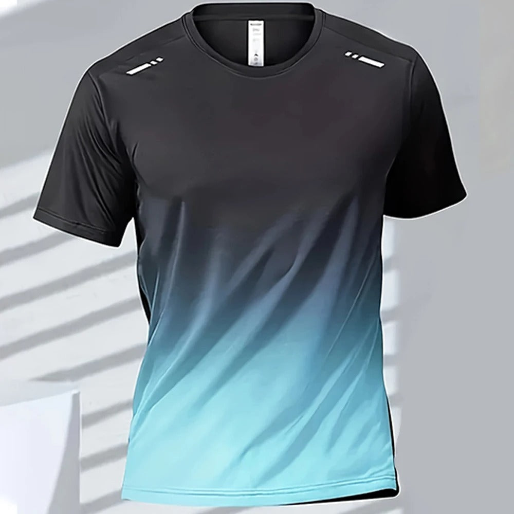 Men's Quick-Drying Gradient T-Shirt