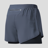 Men's Quick-Drying Running Shorts with Zipper Pocket