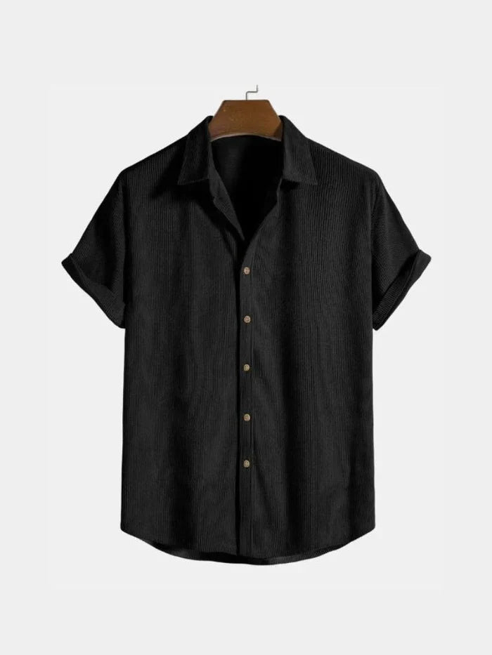 Men's Relaxed Fit Button-Down Shirt