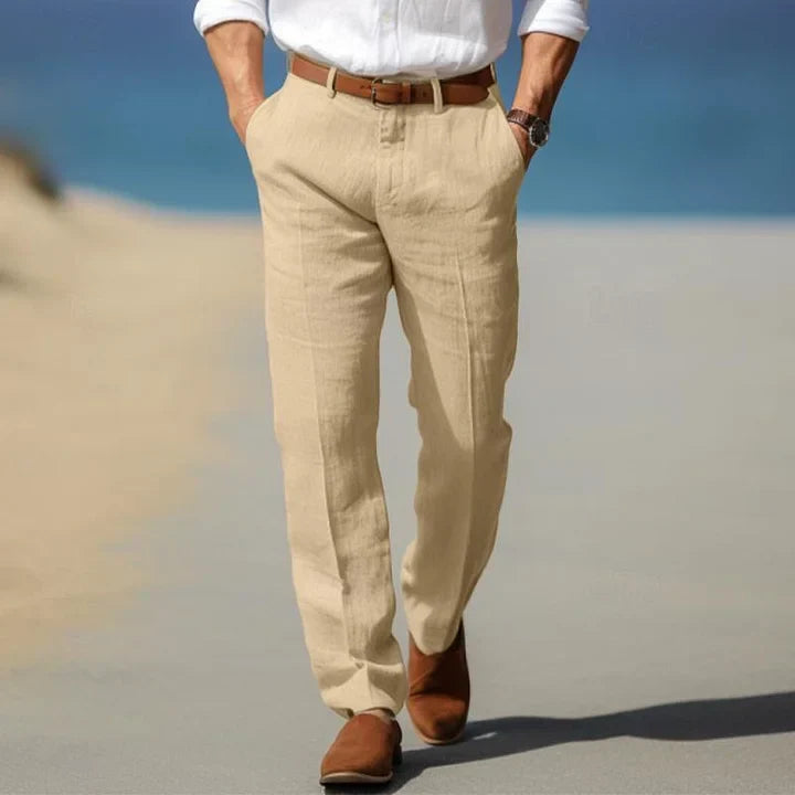 Men's Relaxed Fit Casual Trousers