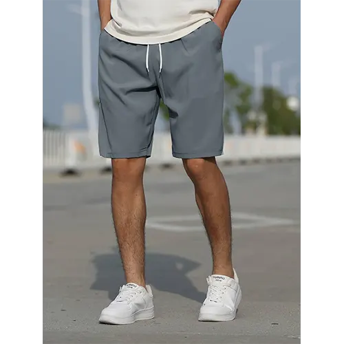 Men's Relaxed Fit Drawstring Chino Shorts
