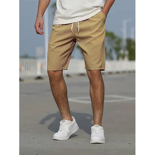 Men's Relaxed Fit Drawstring Chino Shorts