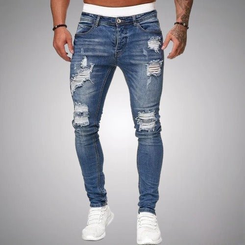 Men's Ripped Skinny Jeans