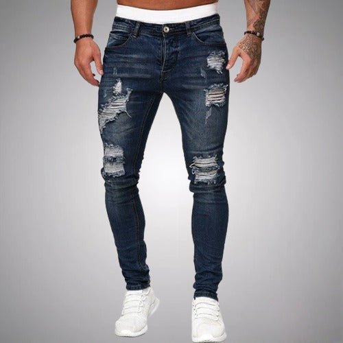 Men's Ripped Skinny Jeans