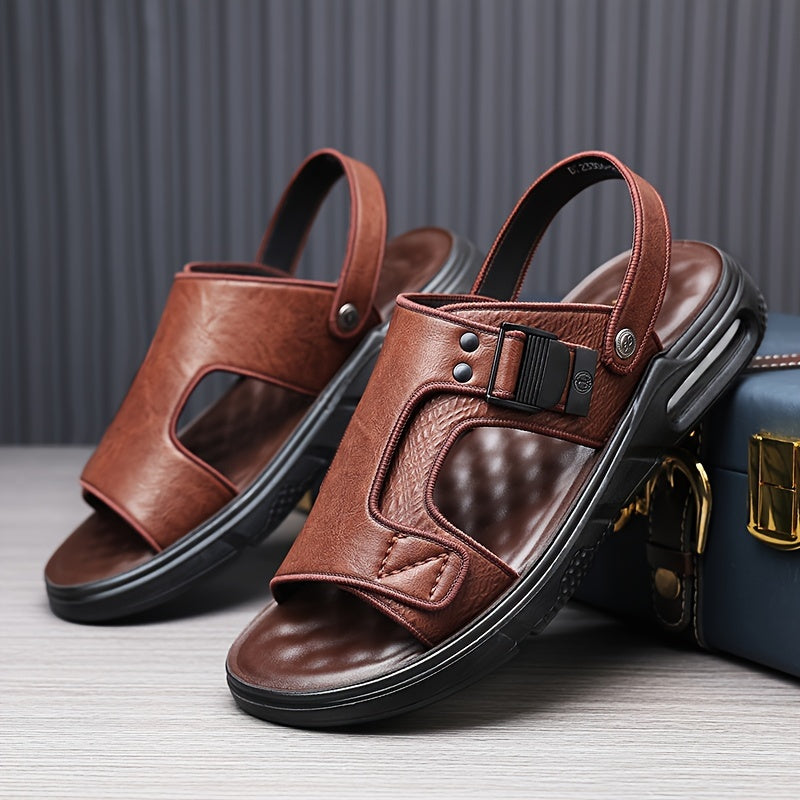 Men's Round Toe Slip-On Shoes