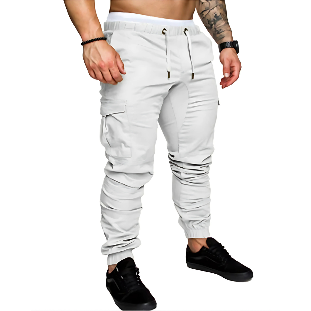 Men's Rugged Multi-Pocket Cargo Joggers