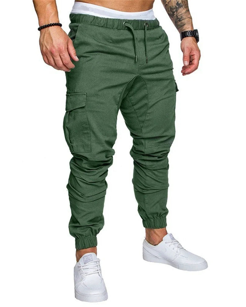 Men's Rugged Multi-Pocket Cargo Joggers