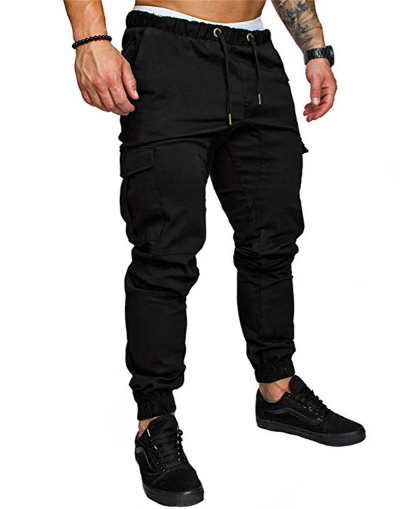 Men's Rugged Multi-Pocket Cargo Joggers