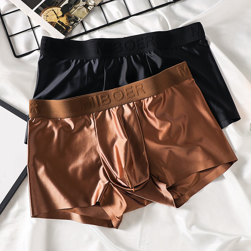 Men's Satin Boxers - Comfortable and Stylish Fit