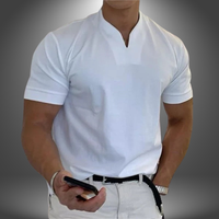 Men's Short-Sleeved V-Neck T-Shirt