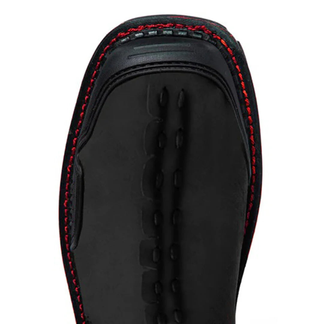 Men's Skull Accent Ankle Boots