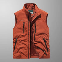 Men's Sleeveless Full-Zip Vest