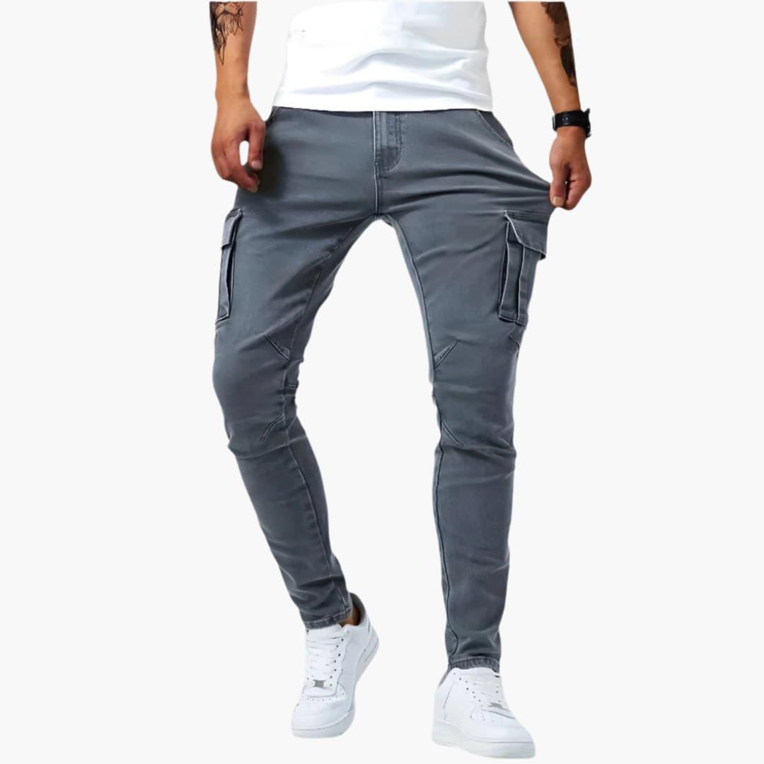 Men's Slim Fit Cargo Trousers