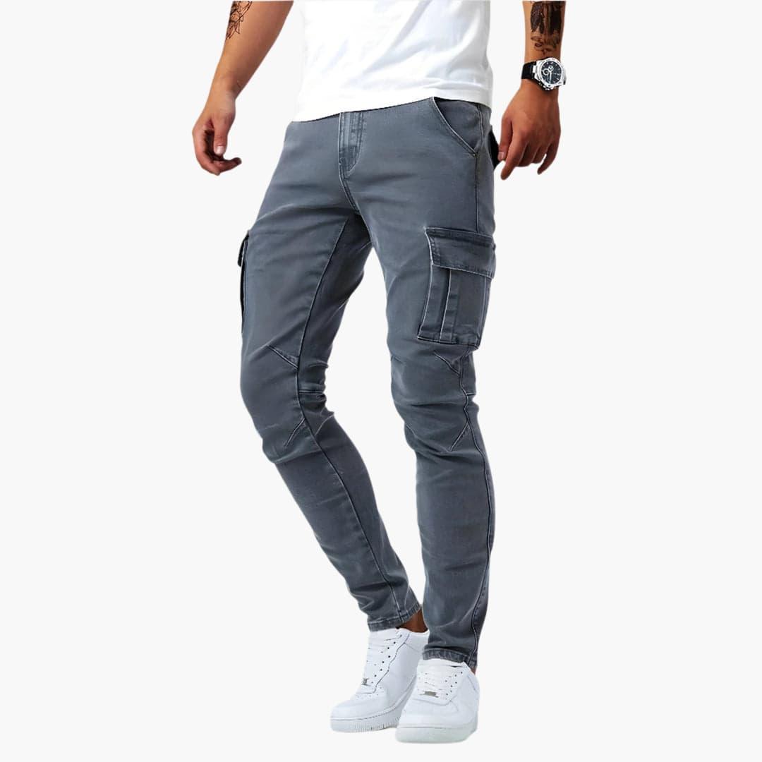 Men's Slim Fit Cargo Trousers