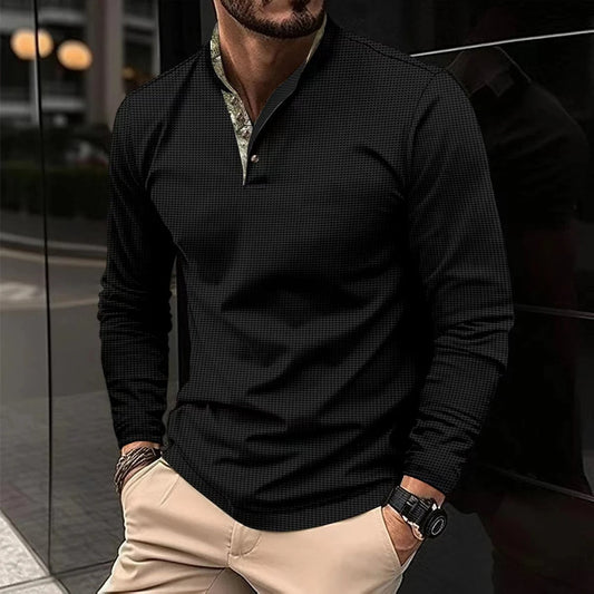 Men's Slim-Fit Casual Shirt