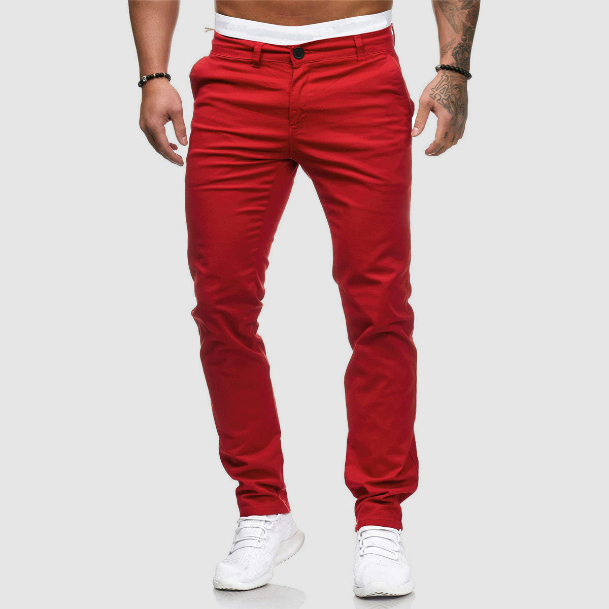 Men's Slim-Fit Chino Pants