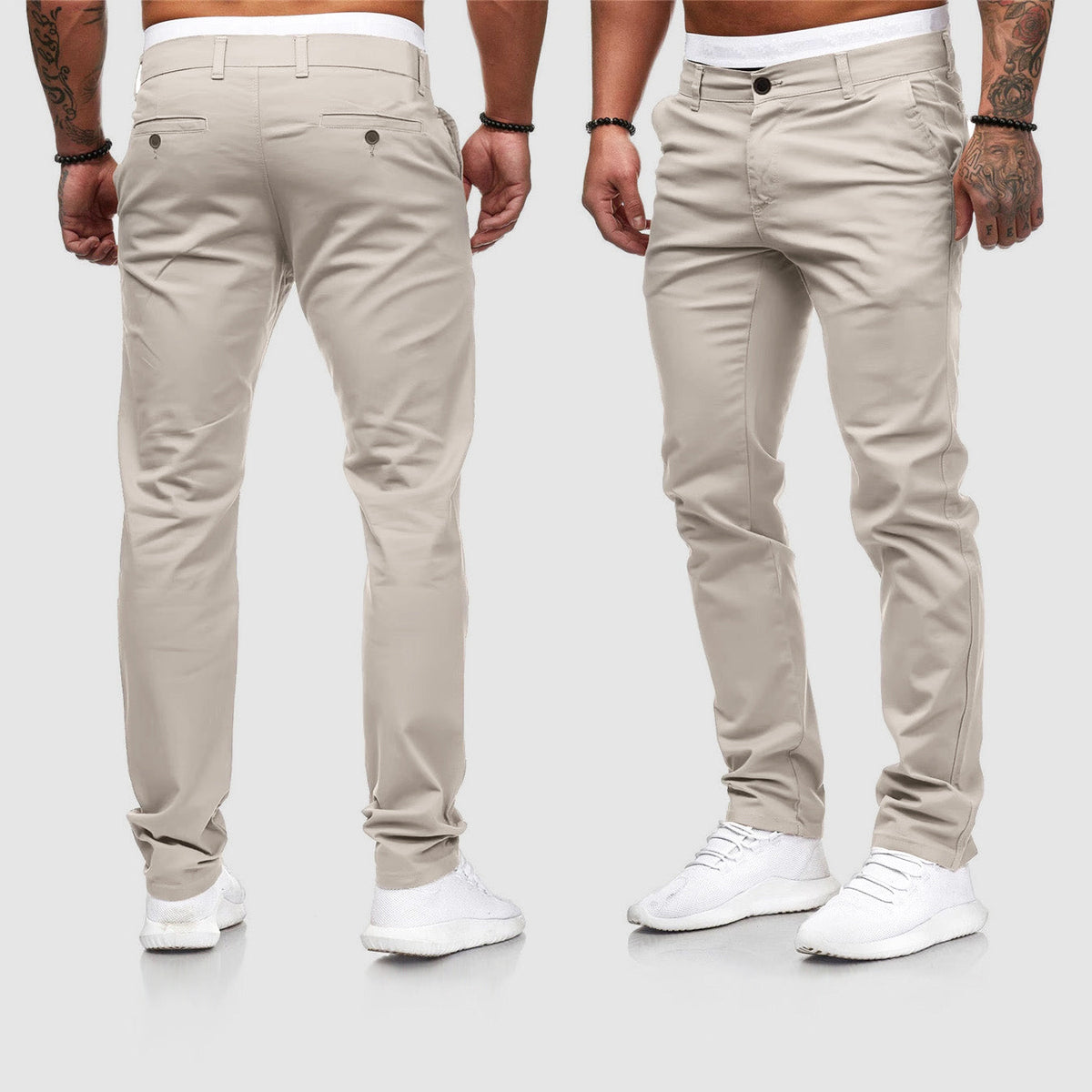 Men's Slim-Fit Chino Pants
