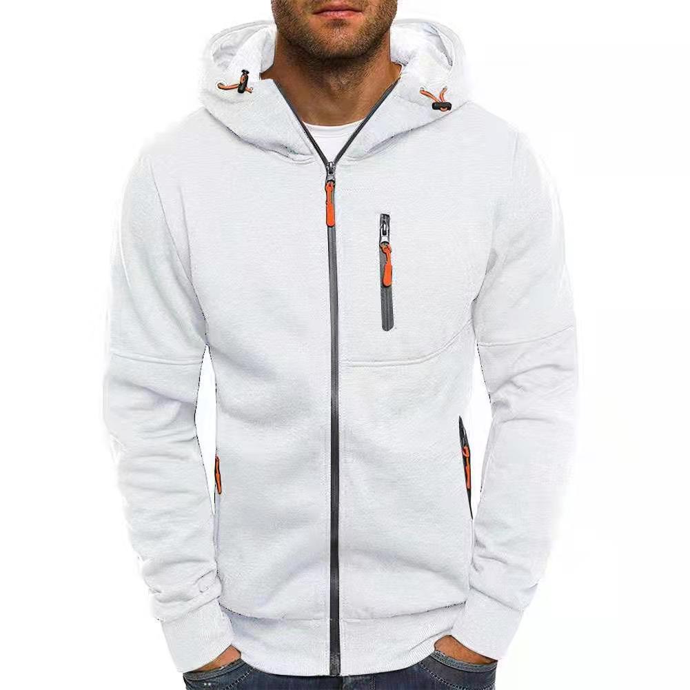 Men's Slim Fit Full-Zip Hoodie
