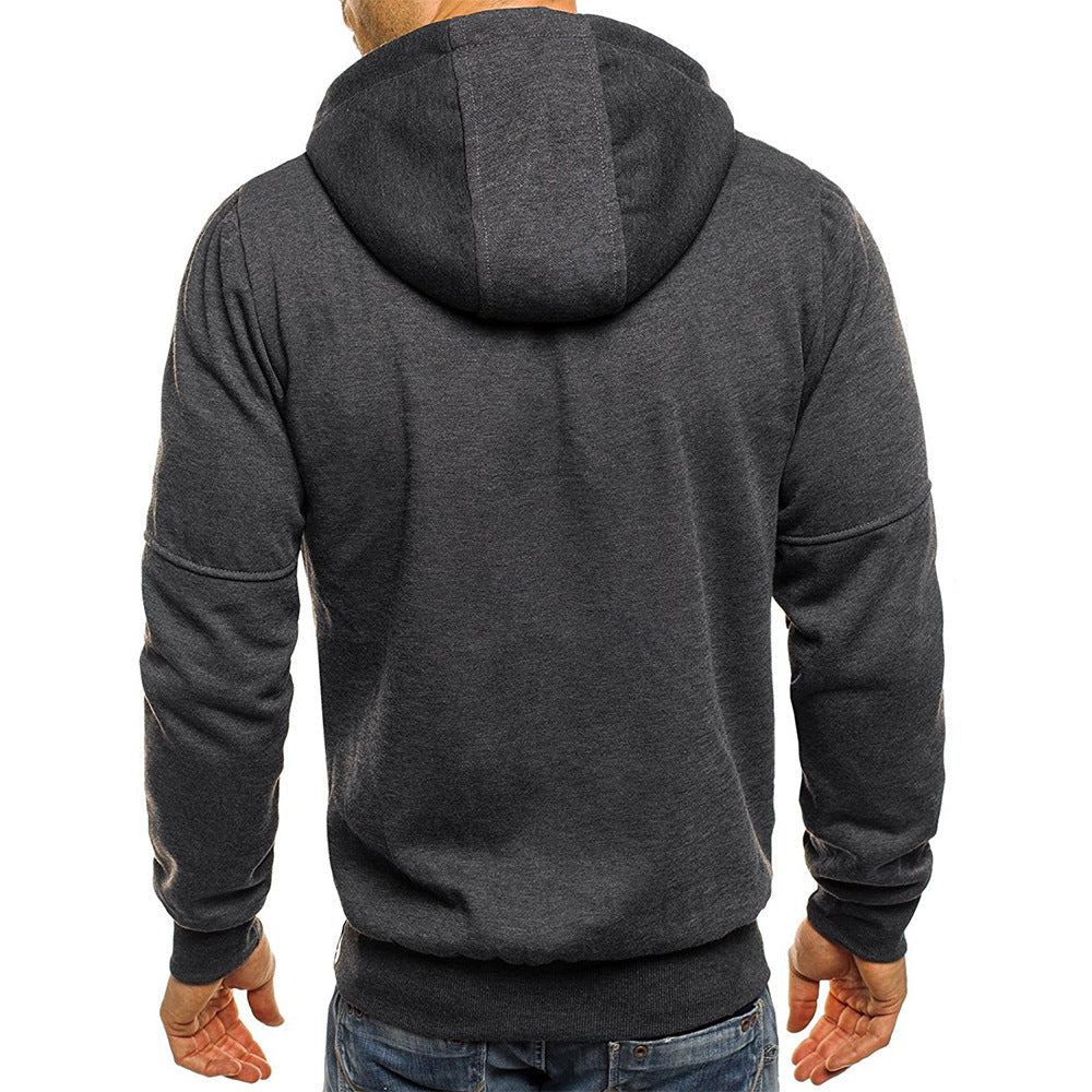 Men's Slim Fit Full-Zip Hoodie