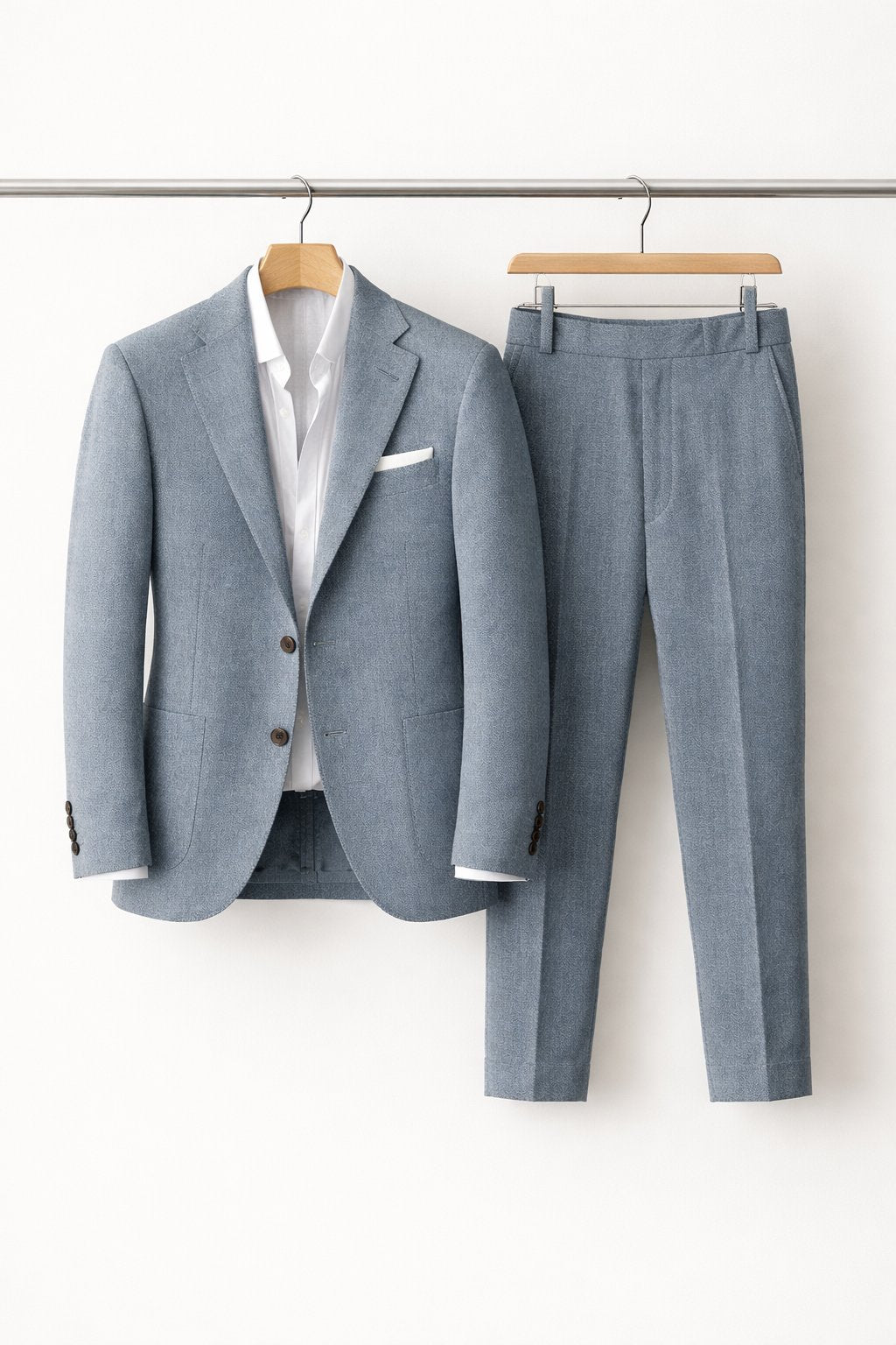 Men's Slim-Fit Two-Piece Professional Suit