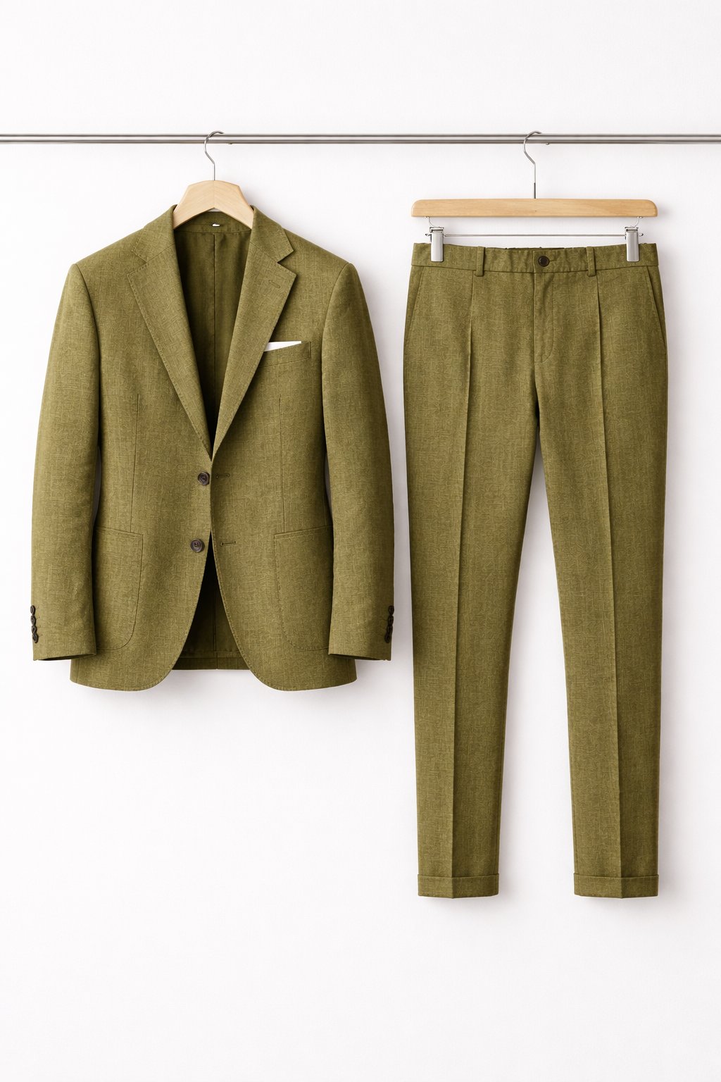 Men's Slim-Fit Two-Piece Professional Suit