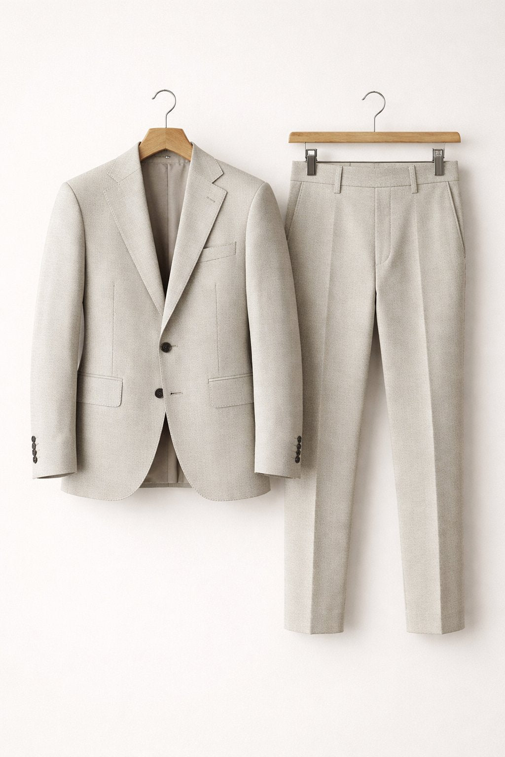 Men's Slim-Fit Two-Piece Professional Suit