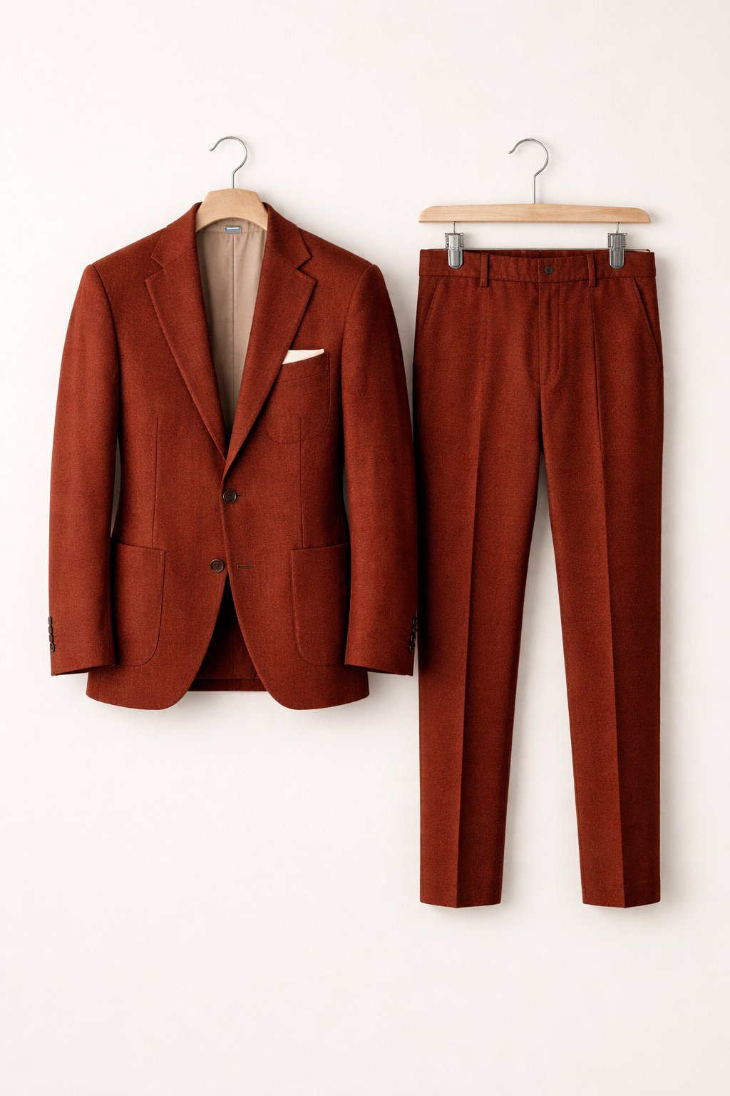 Men's Slim-Fit Two-Piece Professional Suit