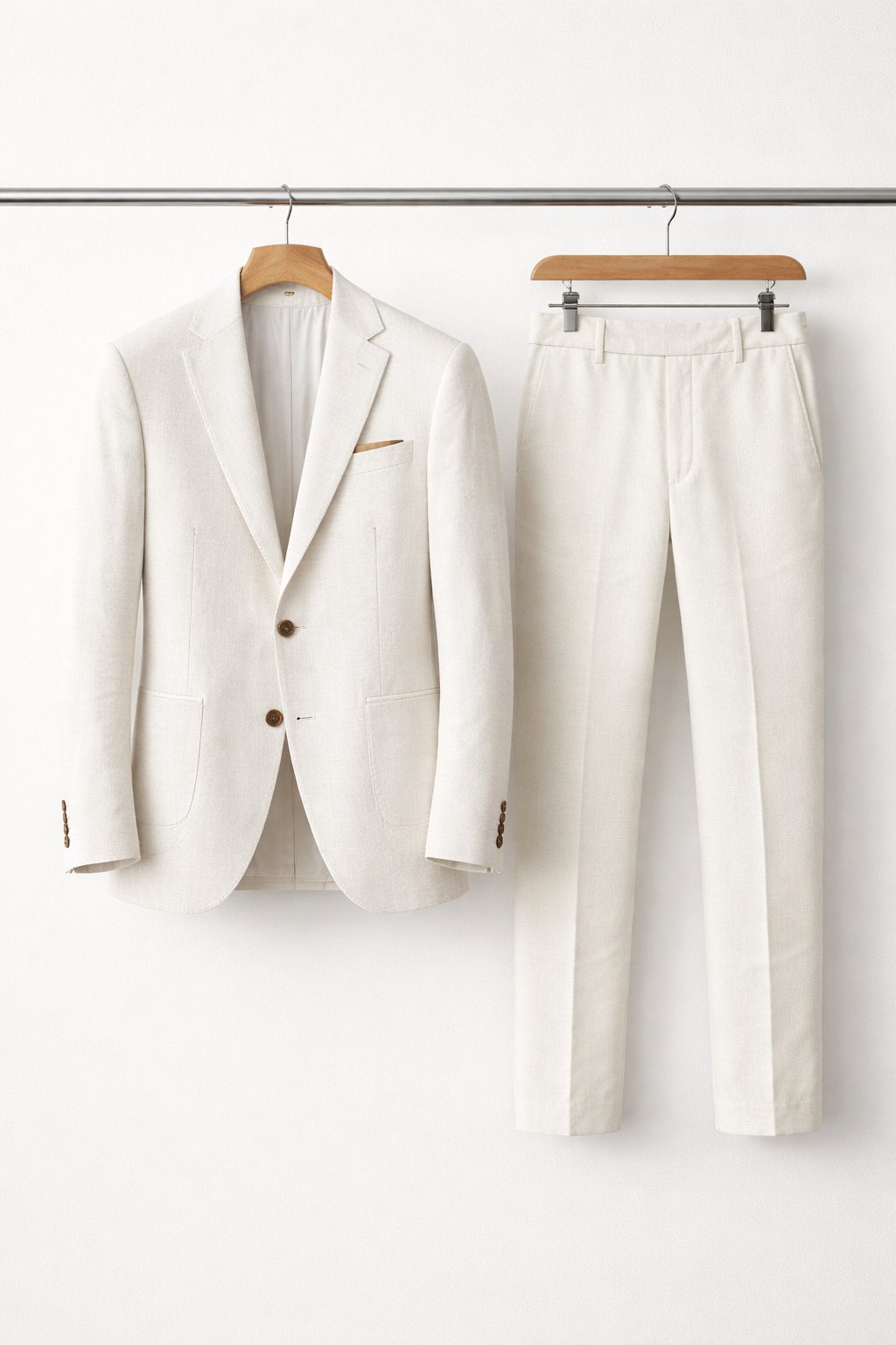 Men's Slim-Fit Two-Piece Professional Suit