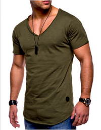 Men's Slim Fit V-Neck T-Shirt