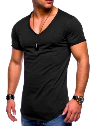 Men's Slim Fit V-Neck T-Shirt