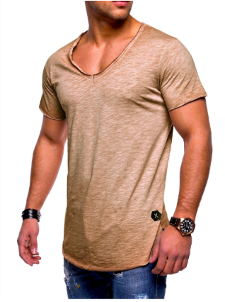 Men's Slim Fit V-Neck T-Shirt