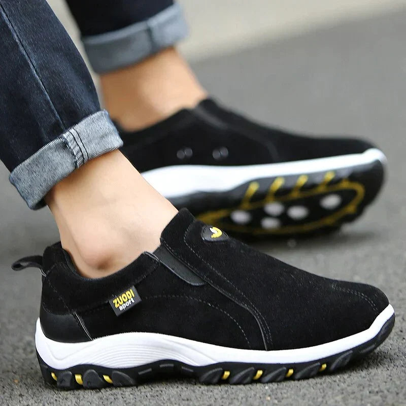 Men's Slip-On Sneakers | Breathable Laceless Comfort