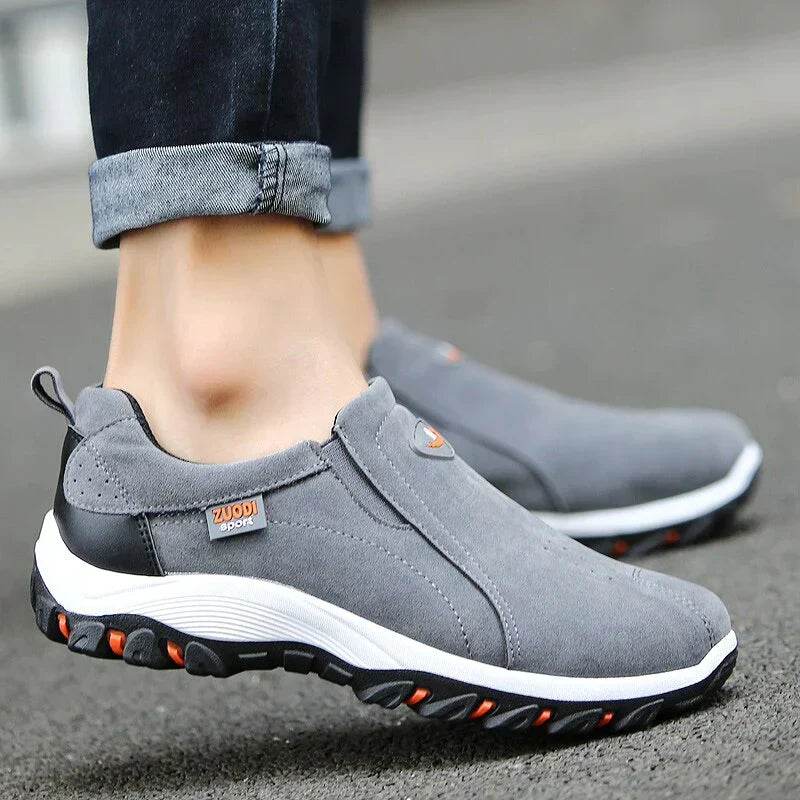 Men's Slip-On Sneakers | Breathable Laceless Comfort