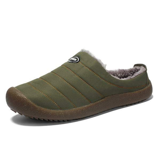 Men's Slippers - Warmly Lined for Winter