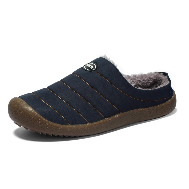 Men's Slippers - Warmly Lined for Winter