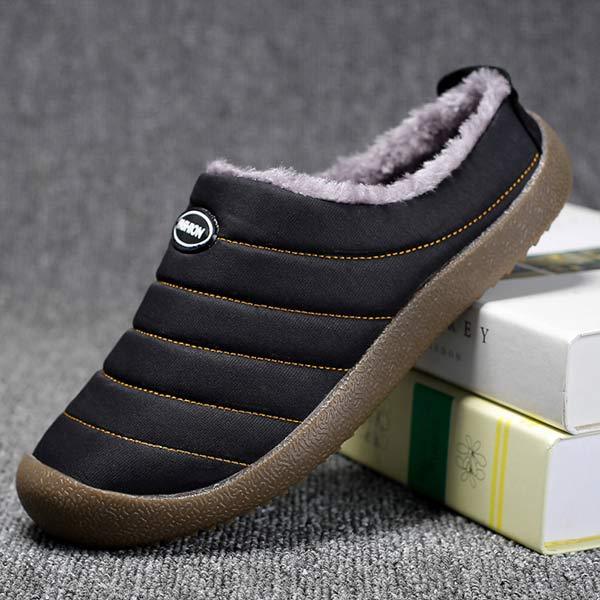 Men's Slippers - Warmly Lined for Winter
