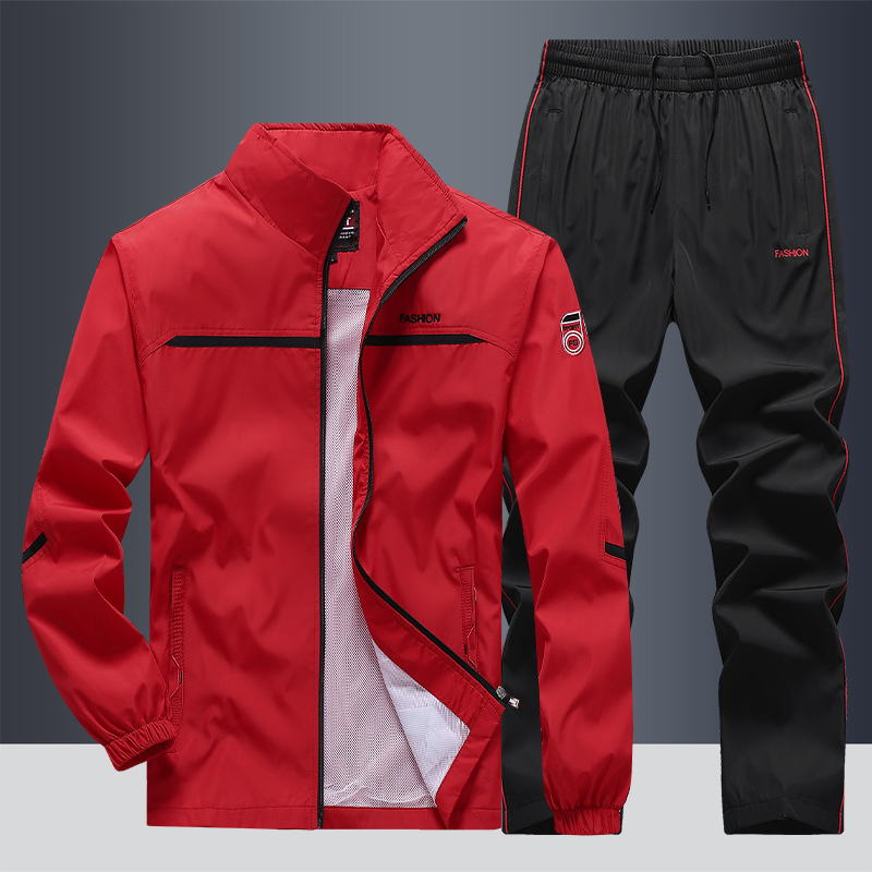 Men's Sporty Tracksuit in Soft Fabric