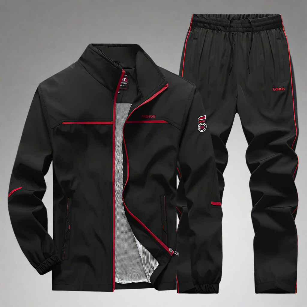 Men's Sporty Tracksuit in Soft Fabric