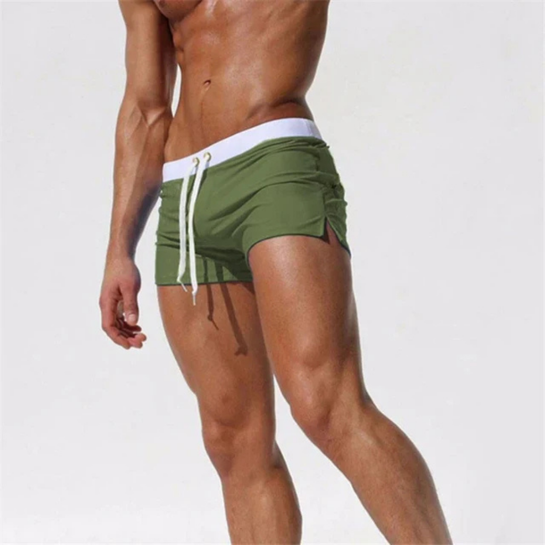 Men's Square-Cut Swim Trunks