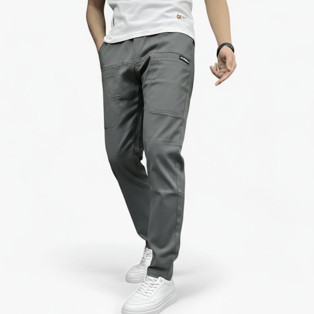 Men's Stretch Cargo Pants with Pockets