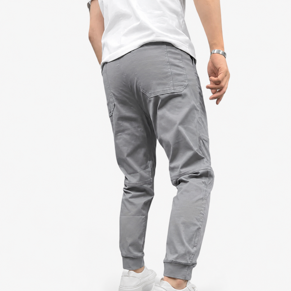 Men's Stretch Cargo Pants with Pockets