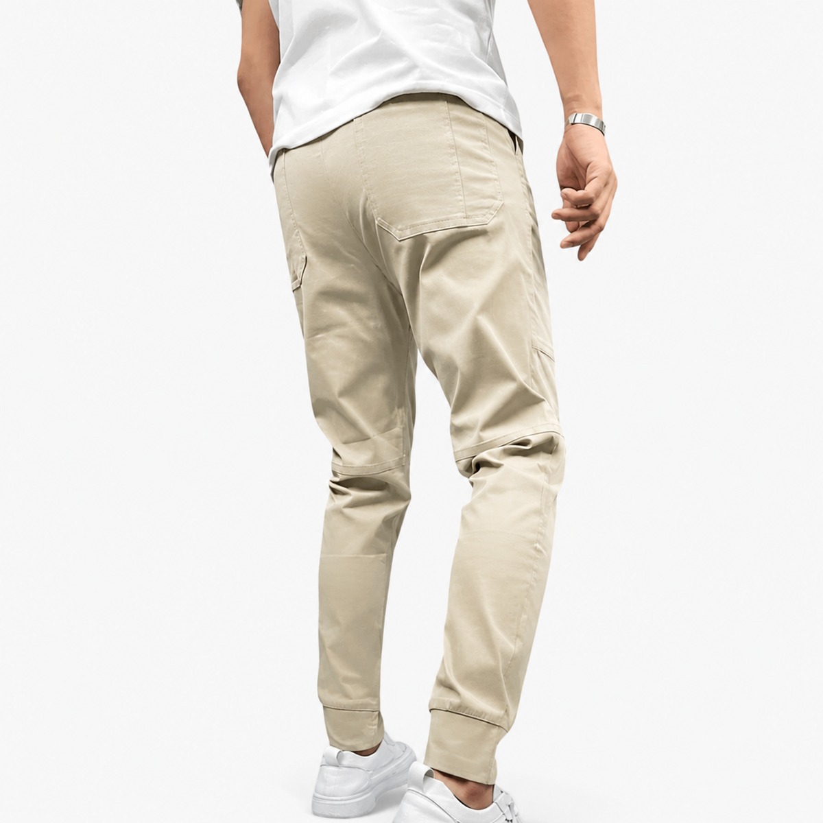 Men's Stretch Cargo Pants with Pockets