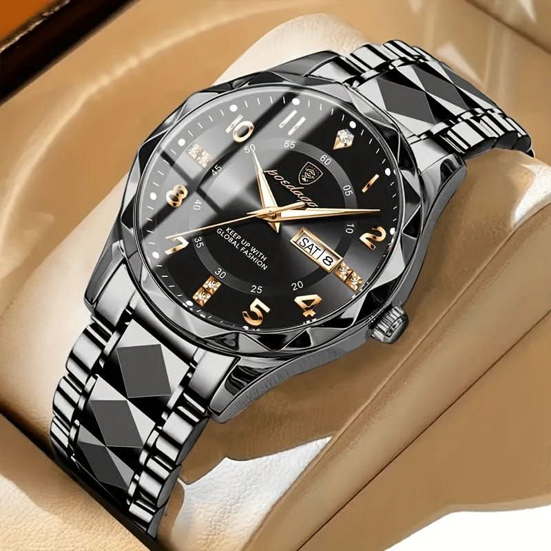 Men's Sturdy Titanium Sports Watch
