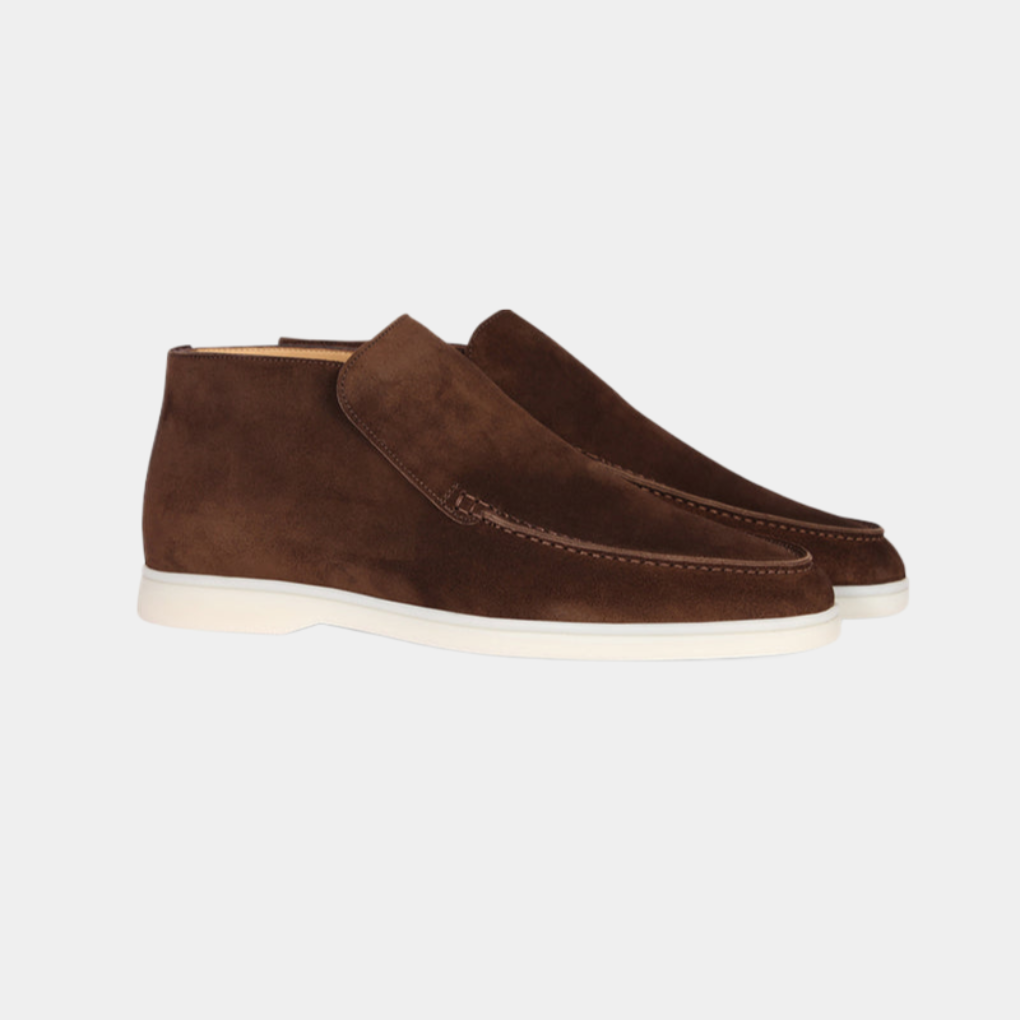 Men's Suede Slip-On Shoes