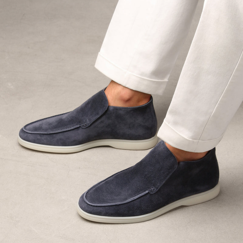 Men's Suede Slip-On Shoes