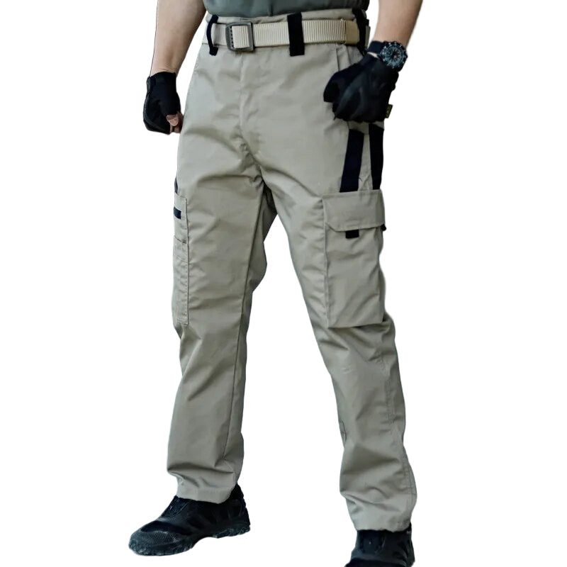 Men's Tactical Pants with Multi-Pocket Design