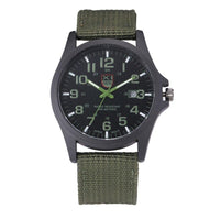 Men's Tactical Watch – Waterproof and Shock-Resistant with LED