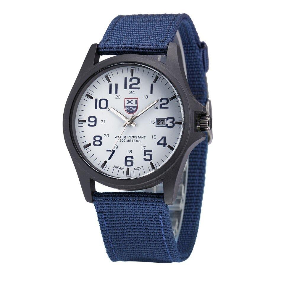 Men's Tactical Watch – Waterproof and Shock-Resistant with LED