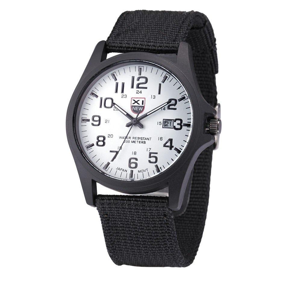 Men's Tactical Watch – Waterproof and Shock-Resistant with LED