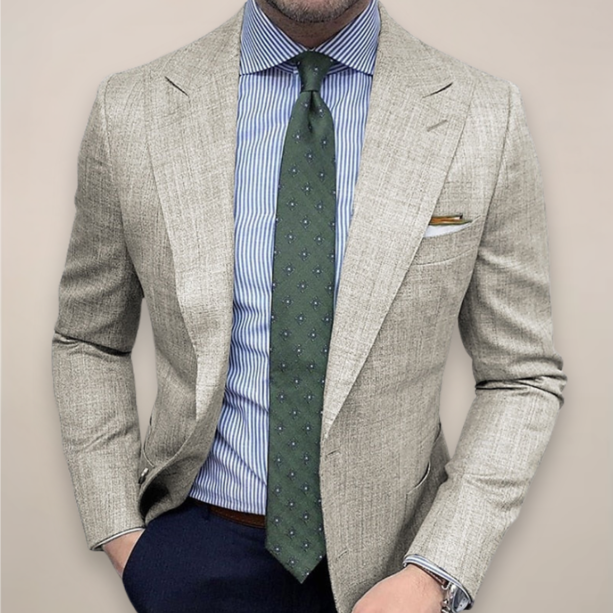 Men's Textured Sport Coat